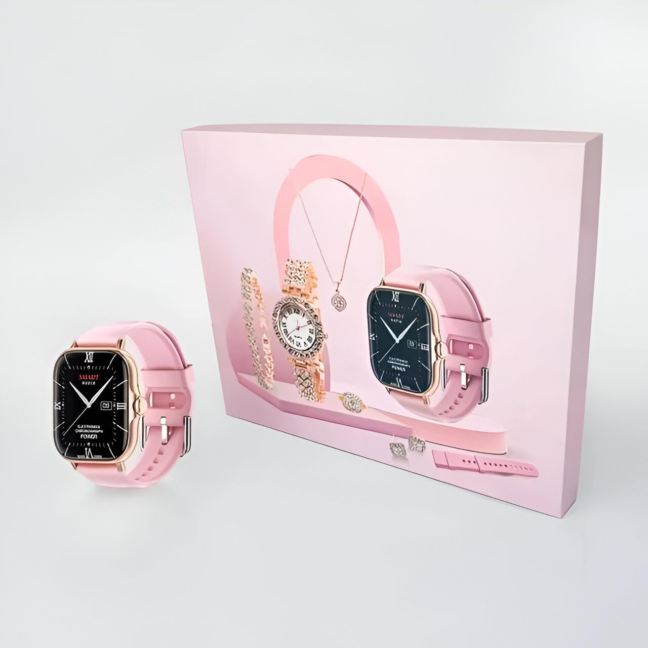 A58 Plus Smart Watch Bracelet with Touch Control and Bluetooth Fitness Tracker with Blood Pressure Monitoring Feature