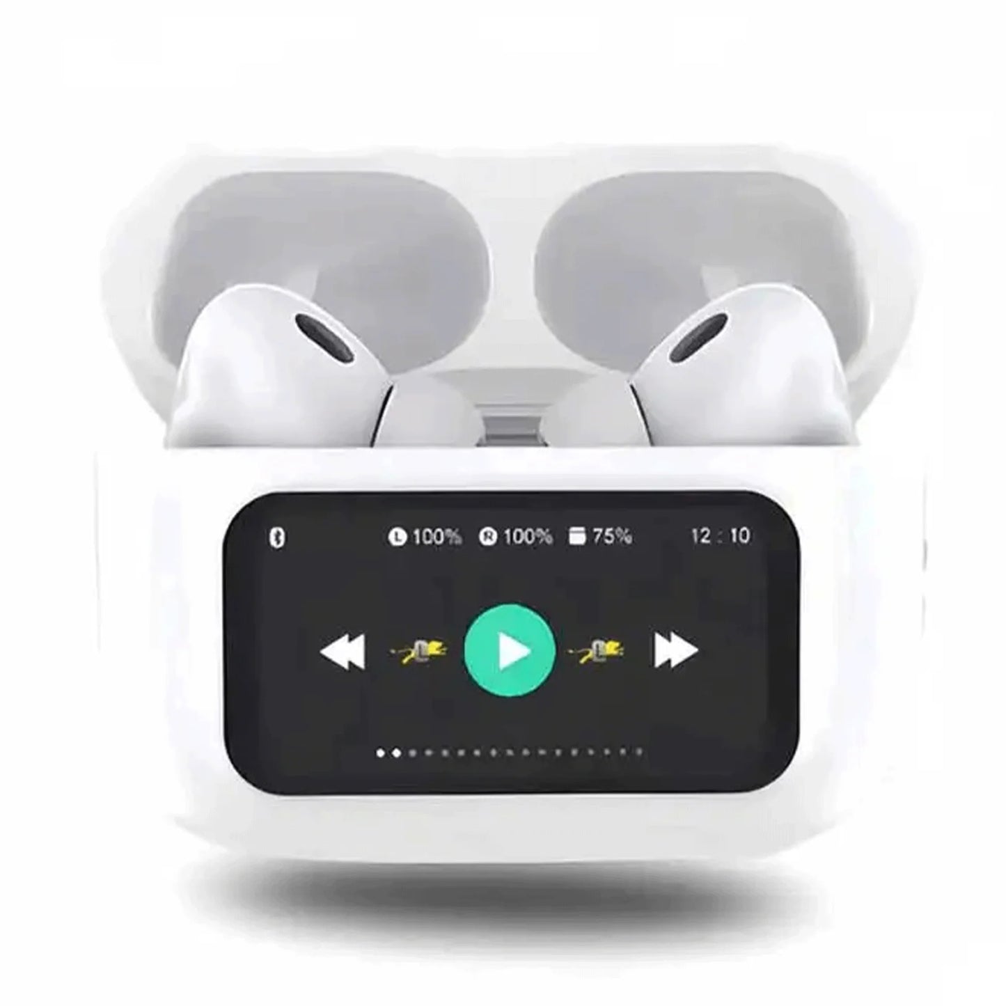A9 Pro Apple Airpods Anc/enc Zhongkelqnxun Touch Control Bt 5.4 Earbuds white